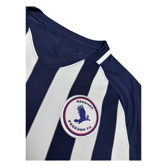 NEEDHAM FREEDOM FC Nike Dri-Fit Striped Football Soccer Kit Jersey Mens Large - Picture 4 of 6